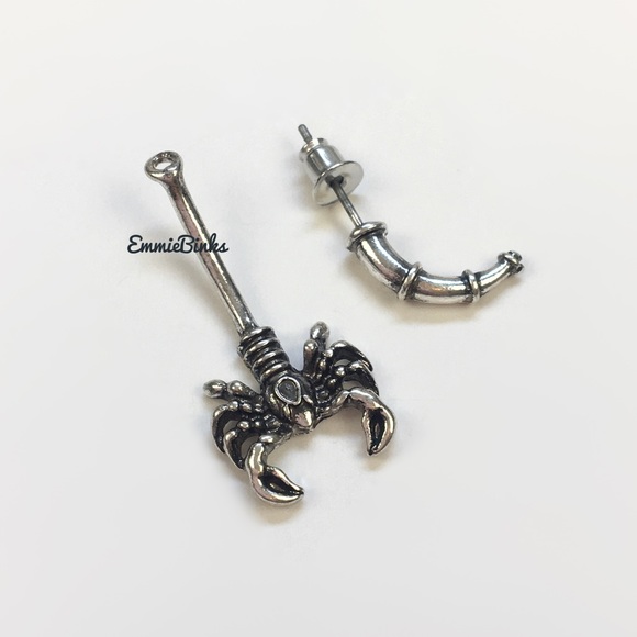 ✨3for$38  New Unisex Scorpion Earring Jackets ~ Scorpion Jacket 2 Pc Earrings - Picture 1 of 9
